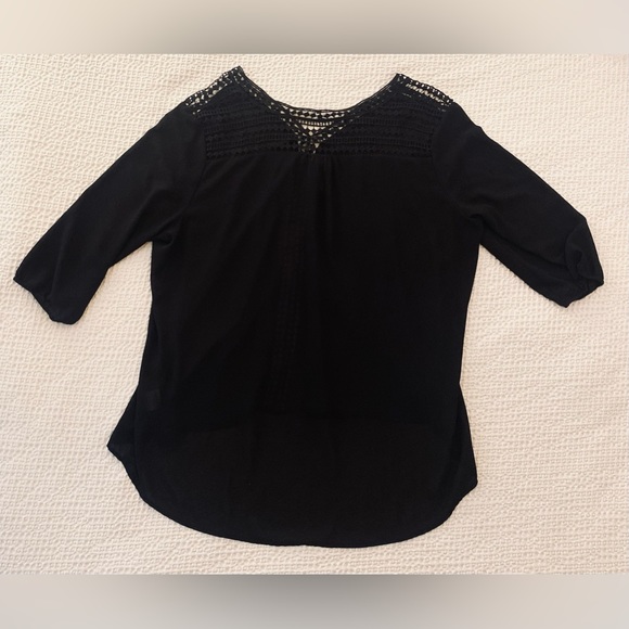 WAREHOUSE ONE: high / low blouse with open back detail - Picture 4 of 4